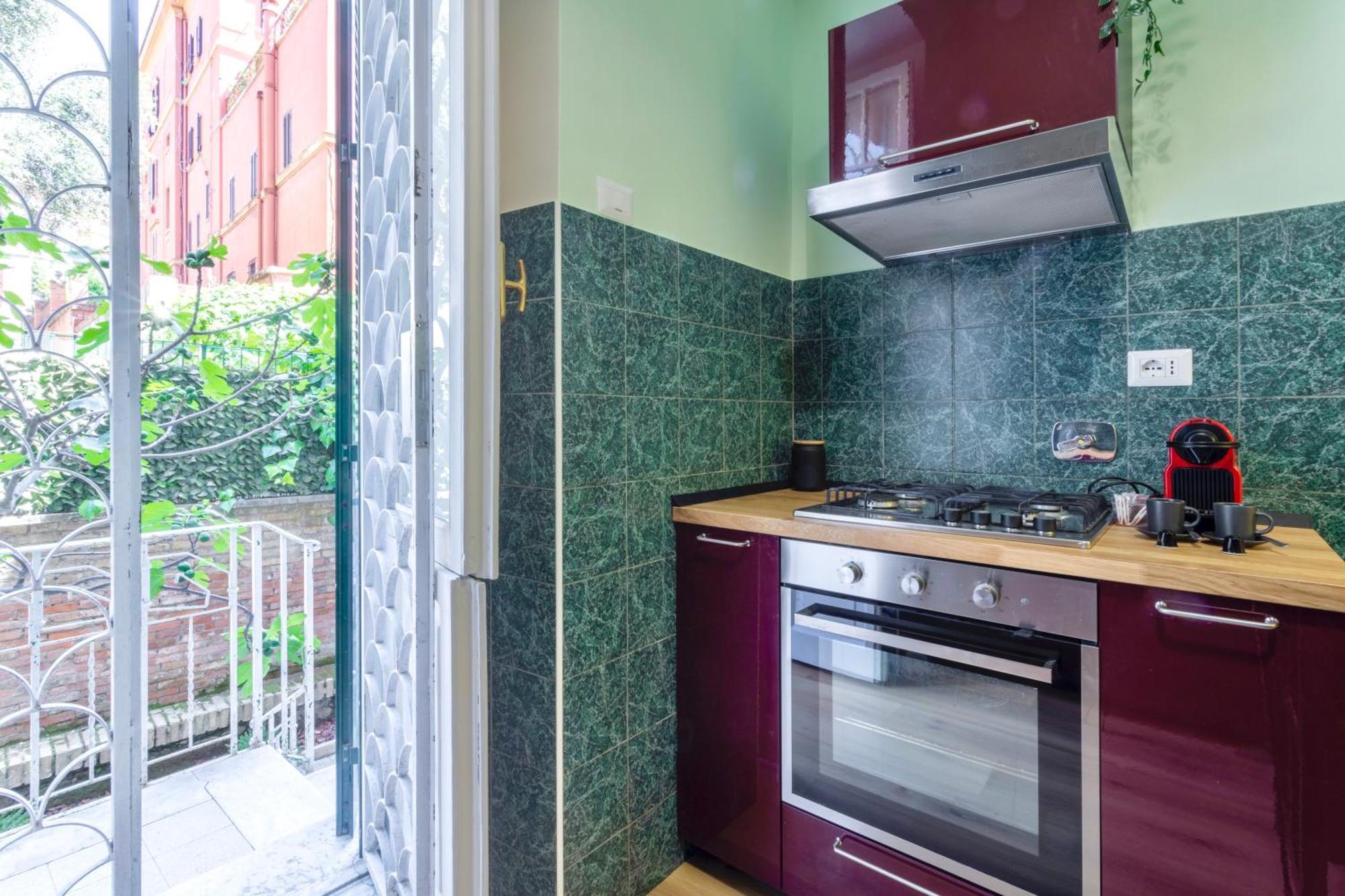 Isabella Stylish Apartment With Garden Рим Экстерьер фото